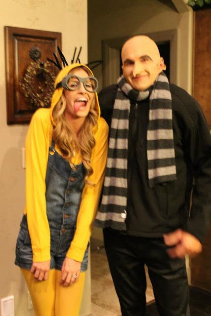 Doctor Gru and a Minion from Despicable Me