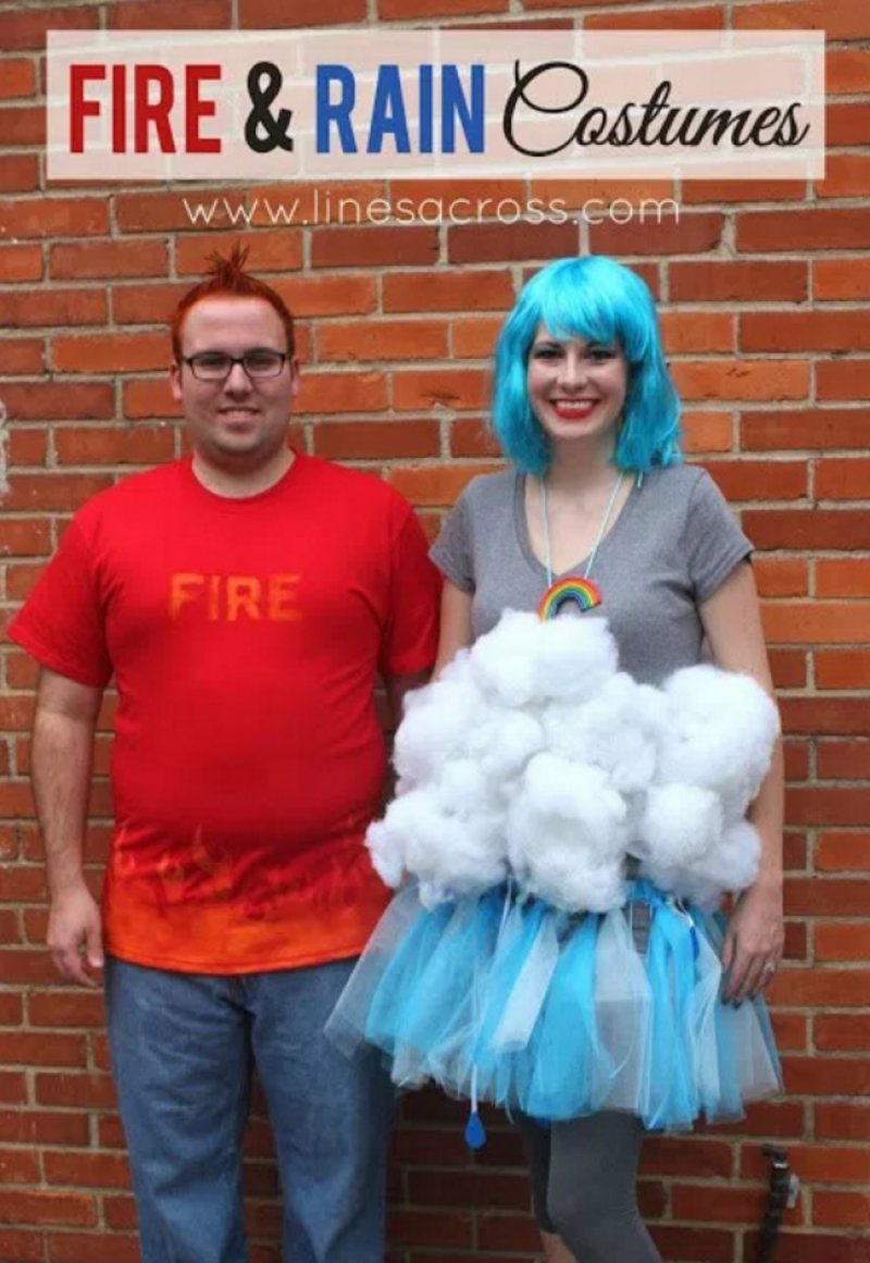 Fire and Rain Costume.