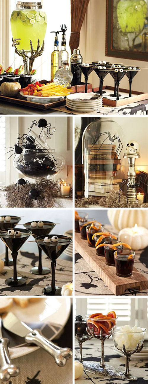 Halloween Cocktail Party Inspiration.