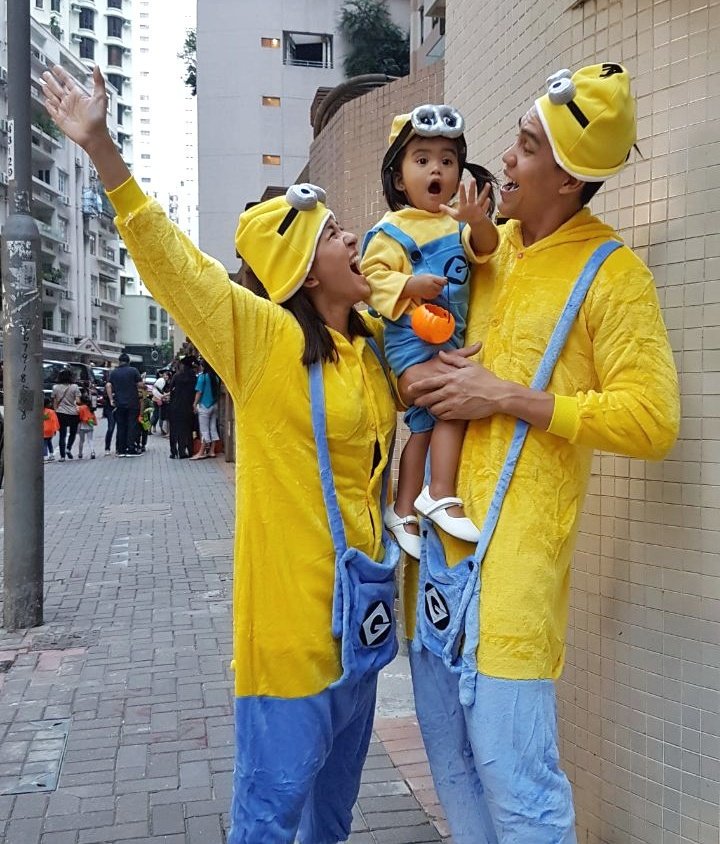 Halloween is always great for silly family costumes!