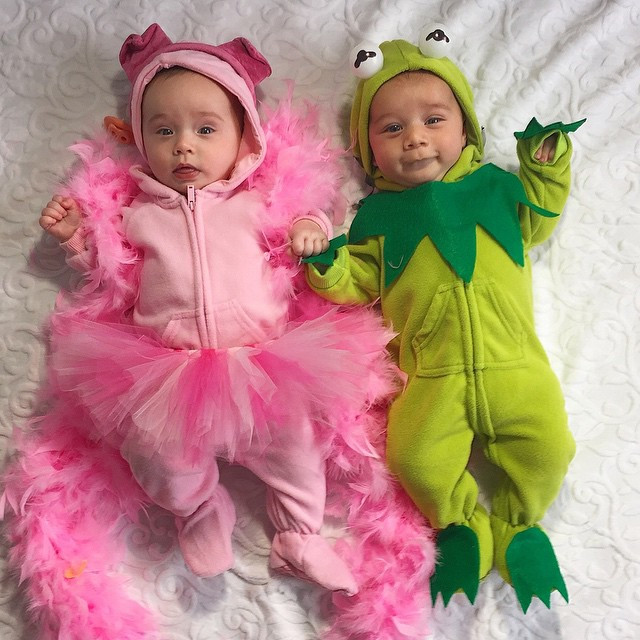 Kermit and Miss Piggy