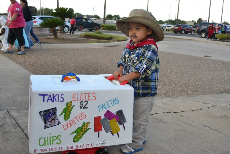 Kids Elote Cart Costume