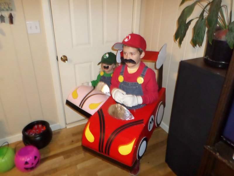 Mario Kart style.