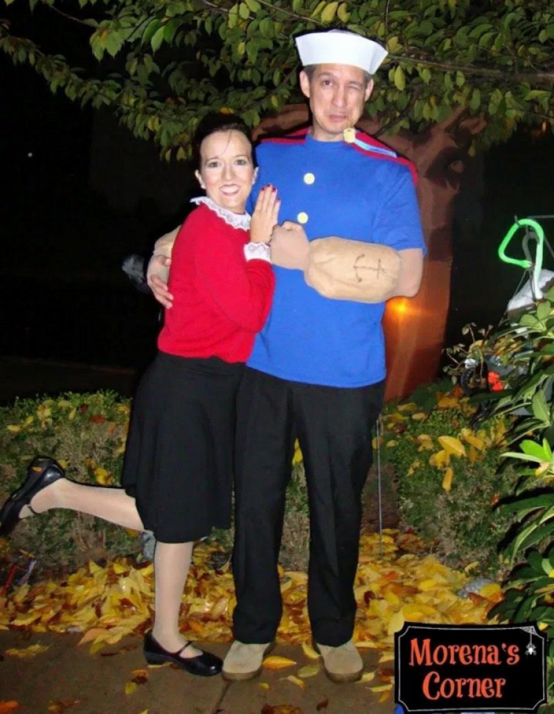 Popeye and Olive Oyl Costume.