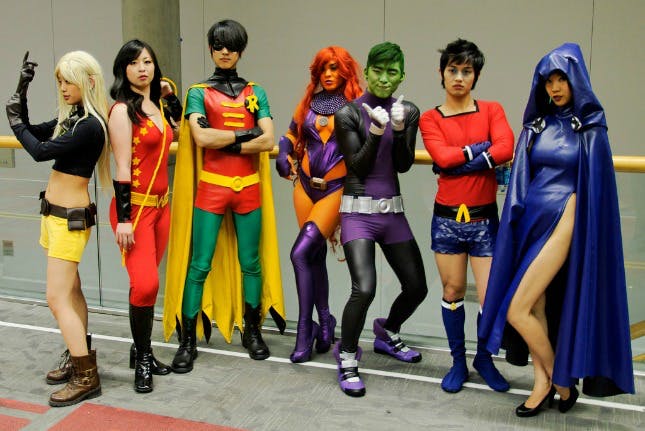 Teen Titans ruled the roost.