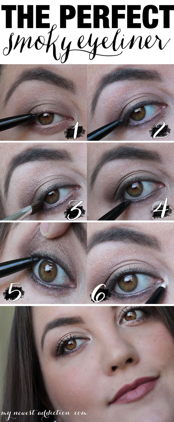 The Perfect Smoky Eyeliner.