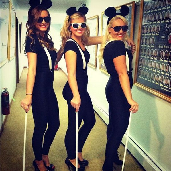 Three Blind Mice Group Costume.