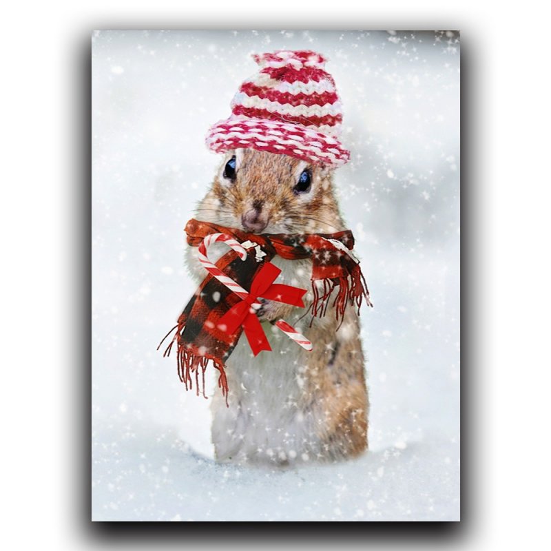 A Chipmunk Christmas Print!!