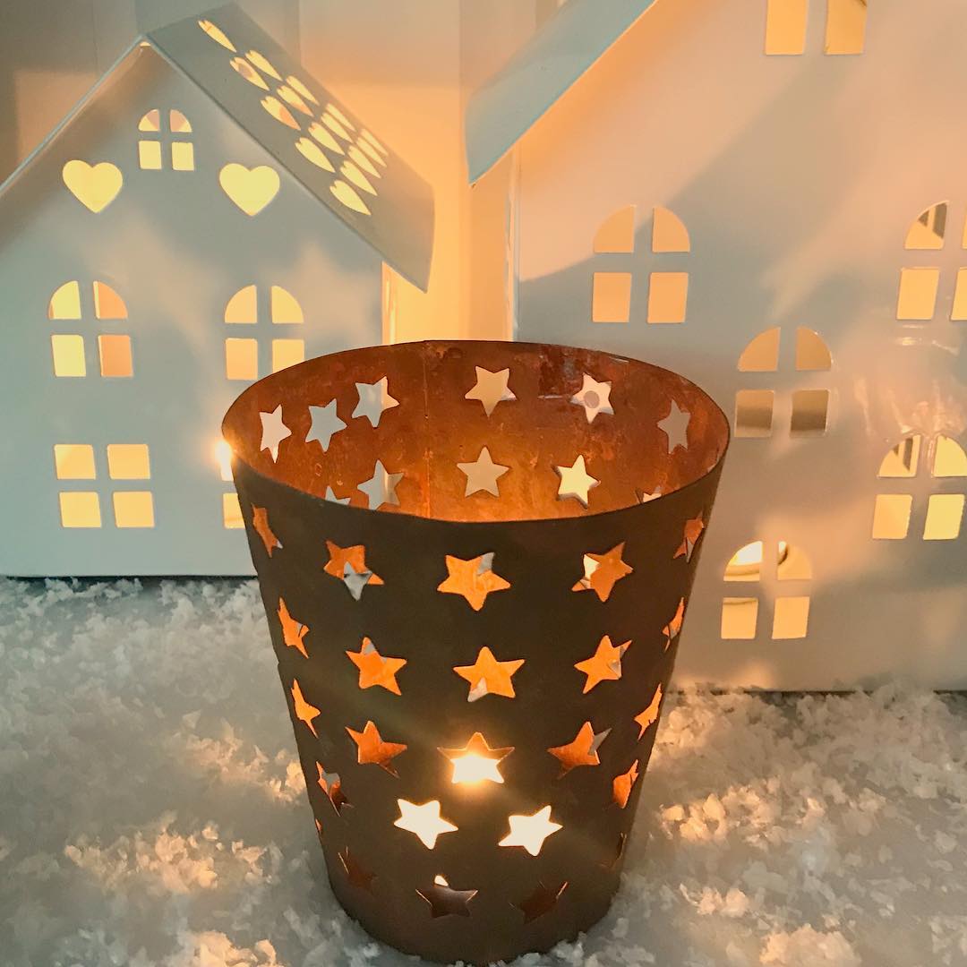 Beautiful tea light candle holders.