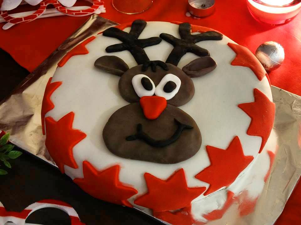 Christmas cake.