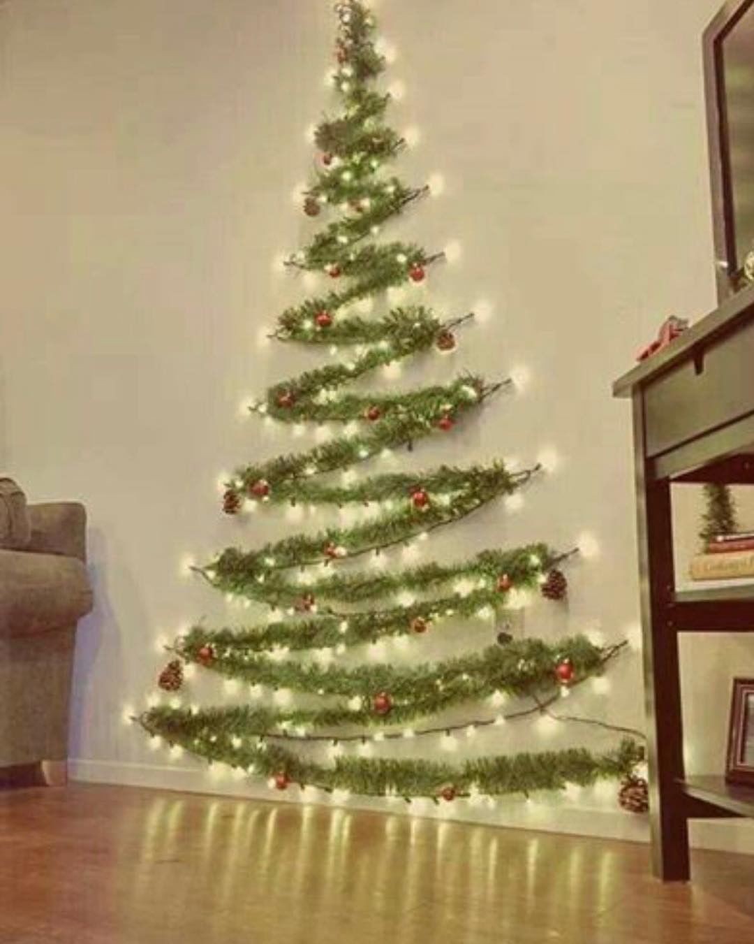 Christmas tree for small spaces.