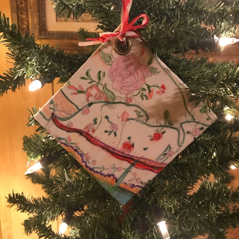 Family keepsake ornaments.