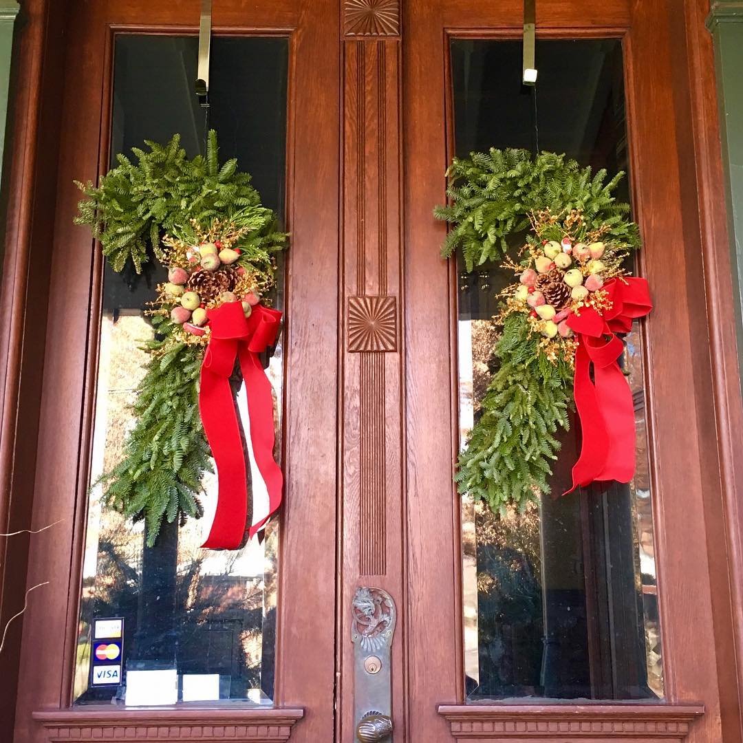 Fresh evergreen Candy Canes!