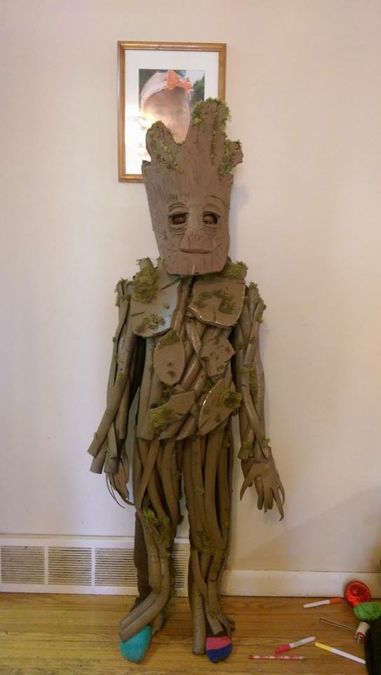 Groot Halloween Costume.