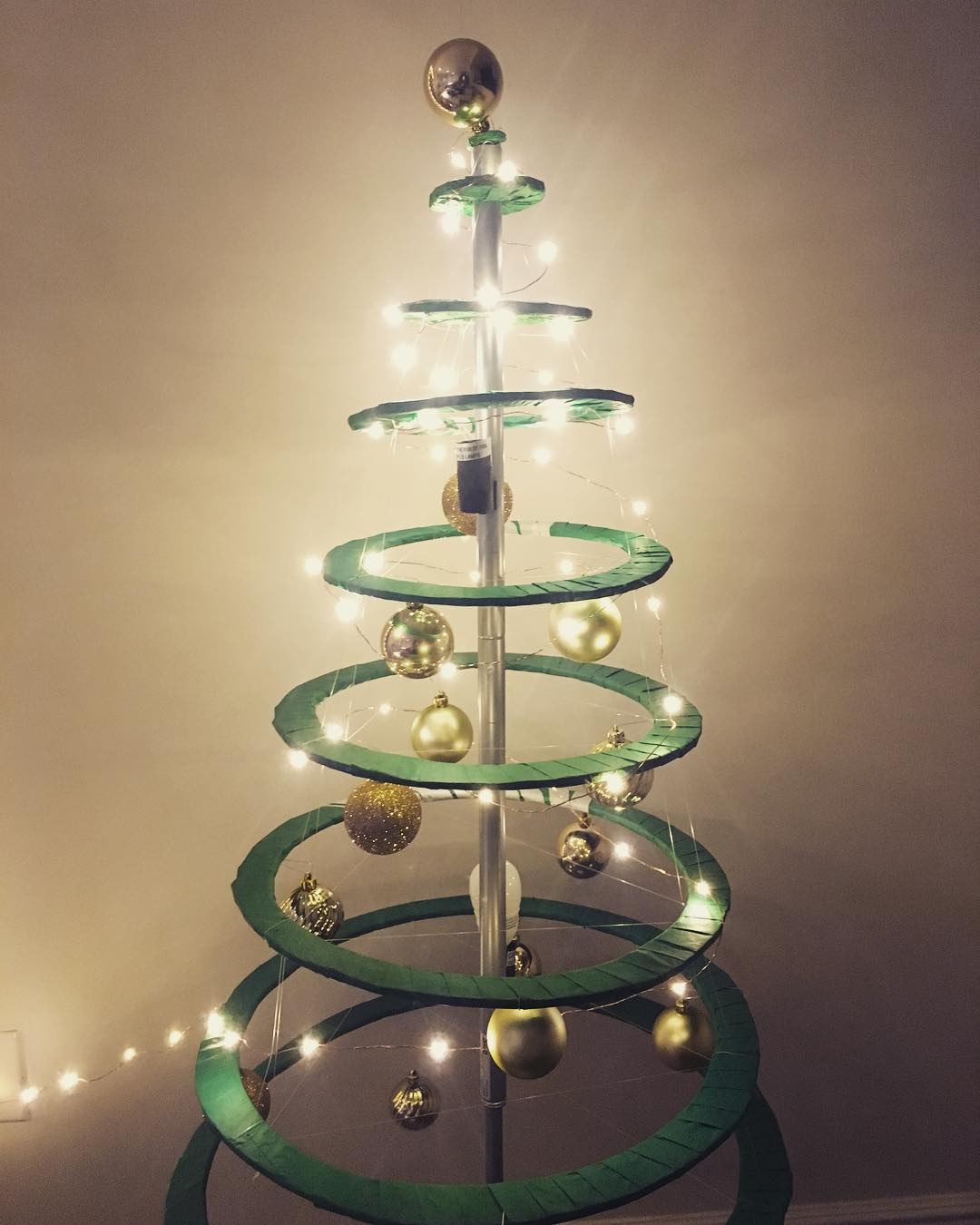 Handmade Christmas tree.