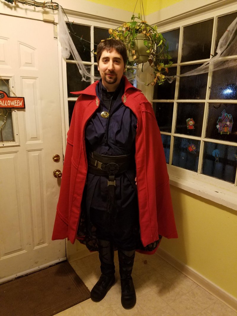 My Halloween costume - Doctor Strange.