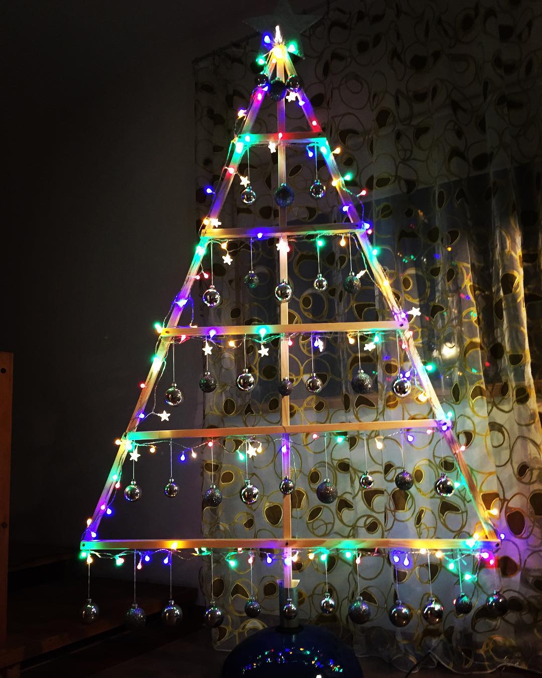 Selfmade Christmas tree.
