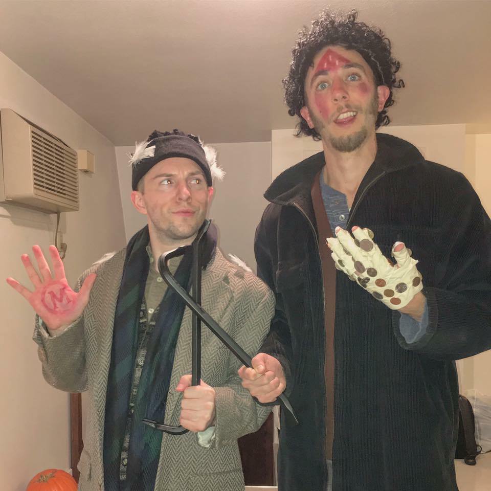 Sticky wet bandits.