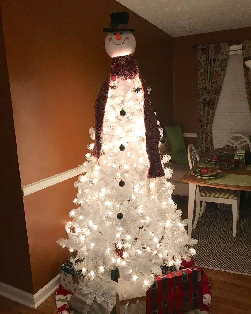 24 Cool DIY Snowman Christmas Tree Ornaments