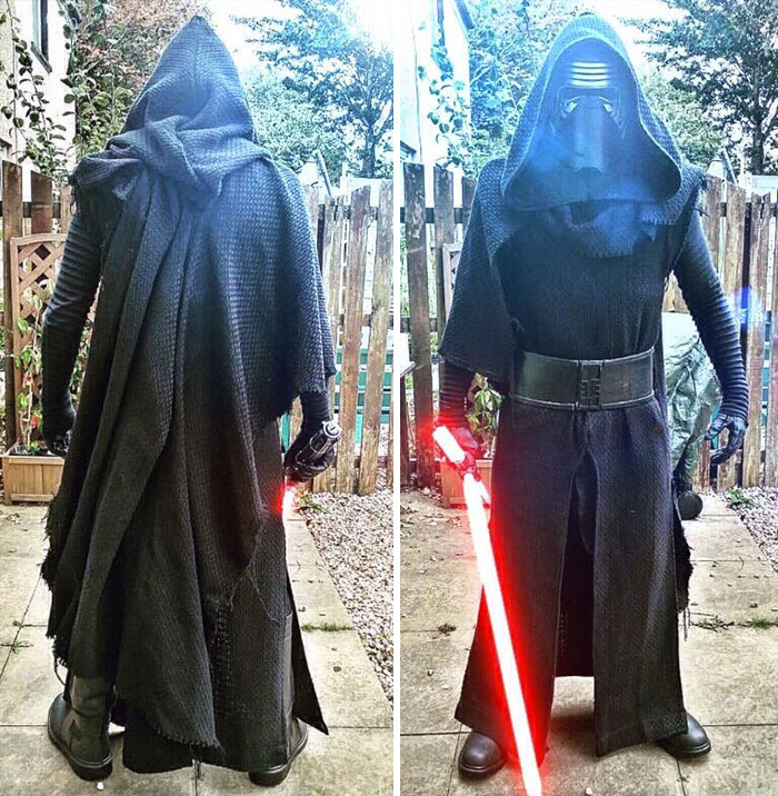 A Kylo Ren Costume. DIY Halloween Costumes