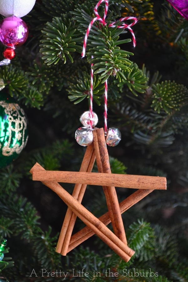 Beautiful Star Shaped Cinnamon Ornament.