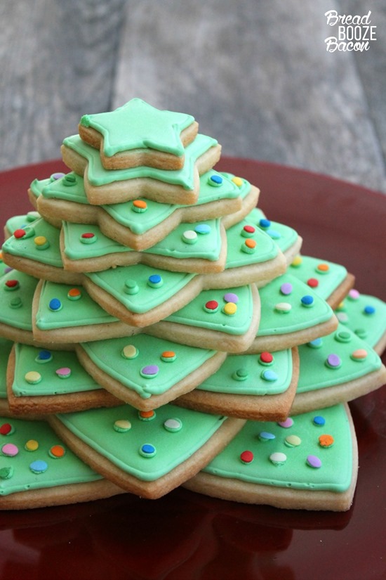 Christmas Cookie Tree by Bread Booze Bacon