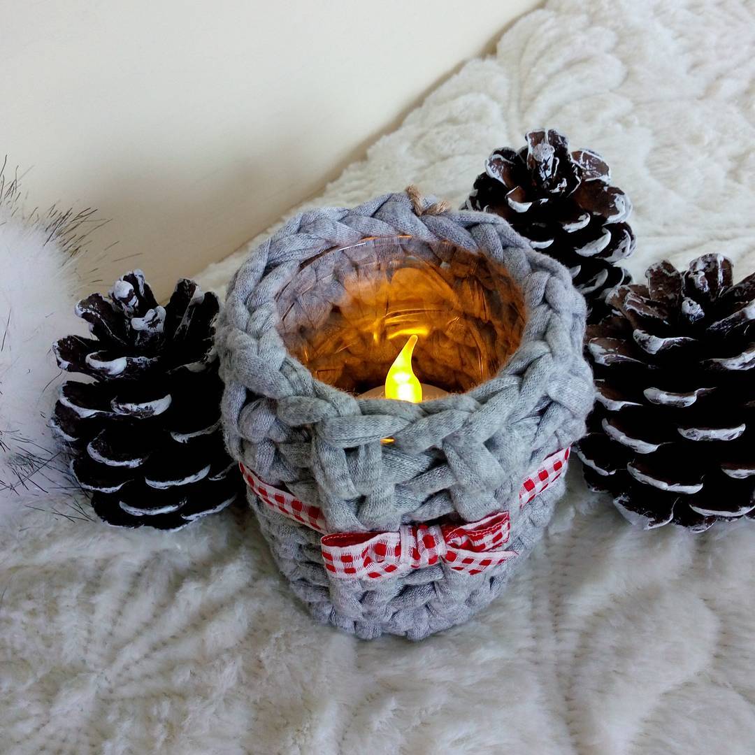 Christmas DIY Candle Holder