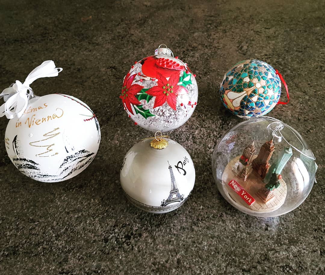 Christmas balls.