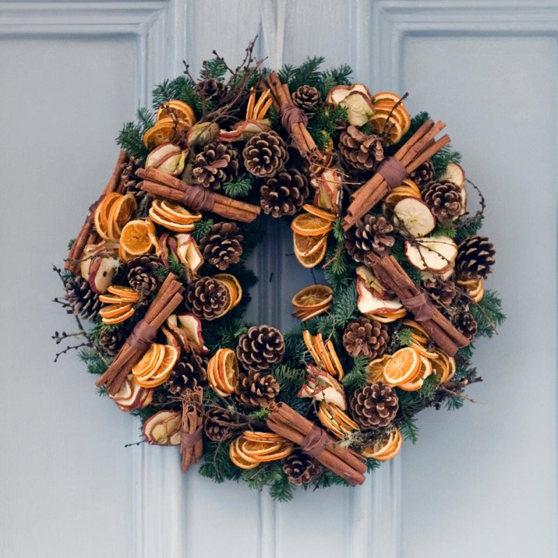 Christmas wreath-making masterclass.