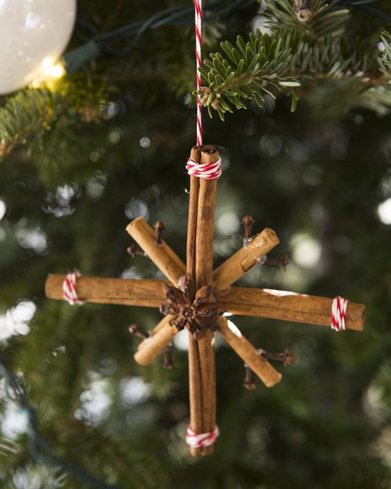 Cinnamon Ornament.