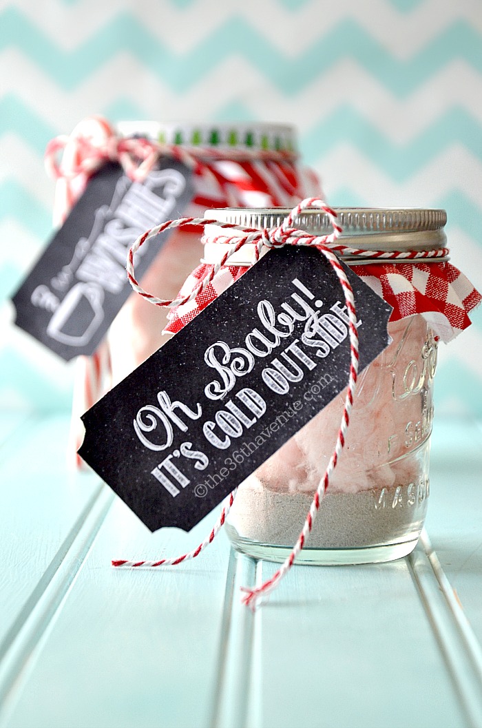 Cotton Candy Hot Chocolate & Free Printable Tags
