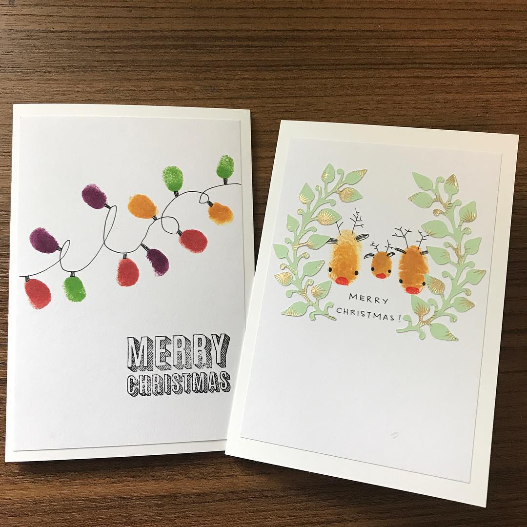 DIY Christmas Cards.