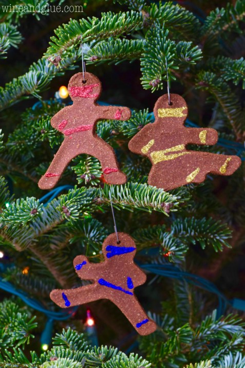 DIY Gingerbread Man Ornaments