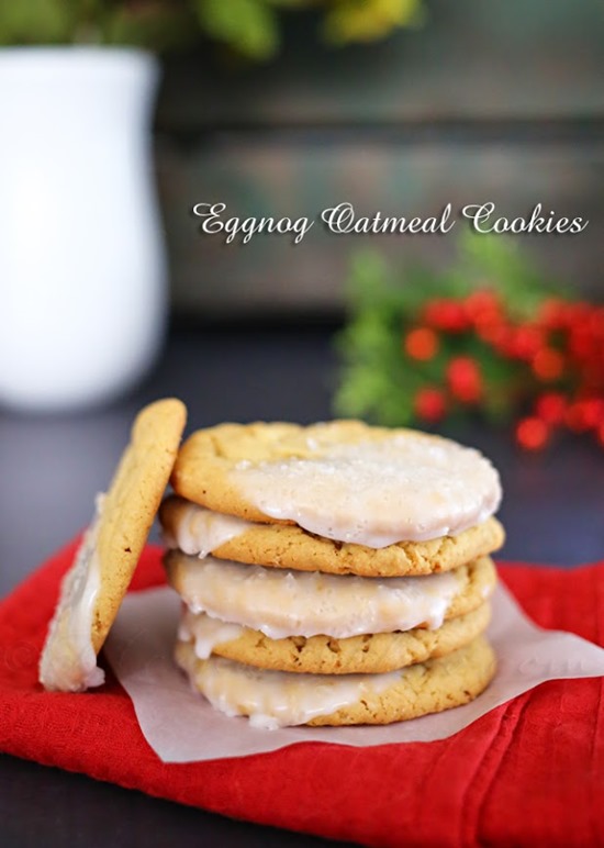 Eggnog Oatmeal Cookies by Kleinworth & Co.