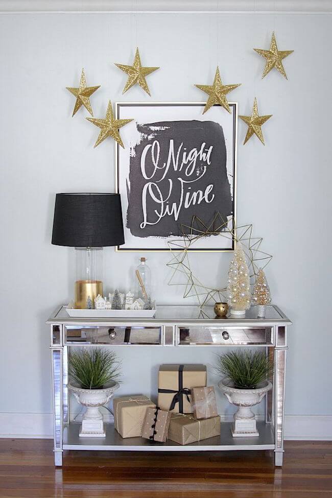 Entryway Christmas Wall Decoration