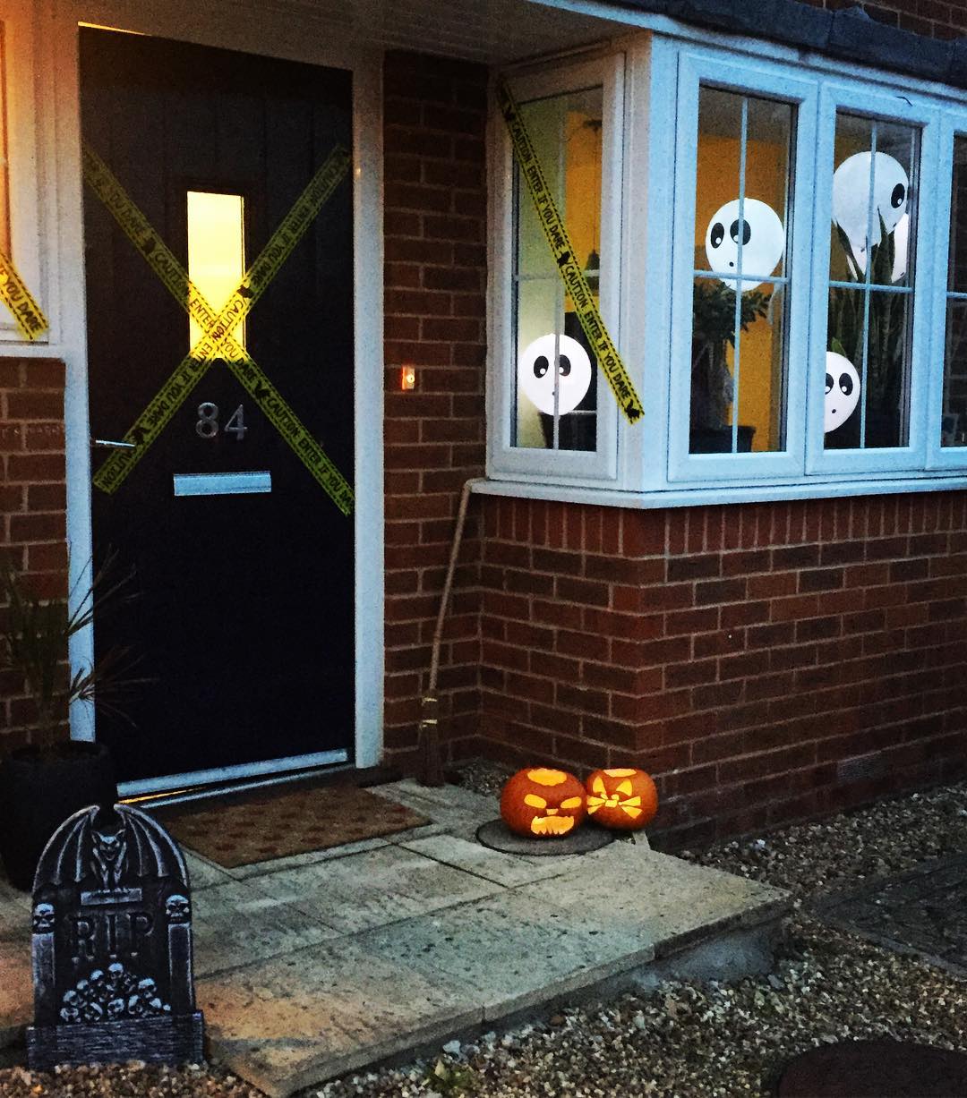 Halloween efforts.