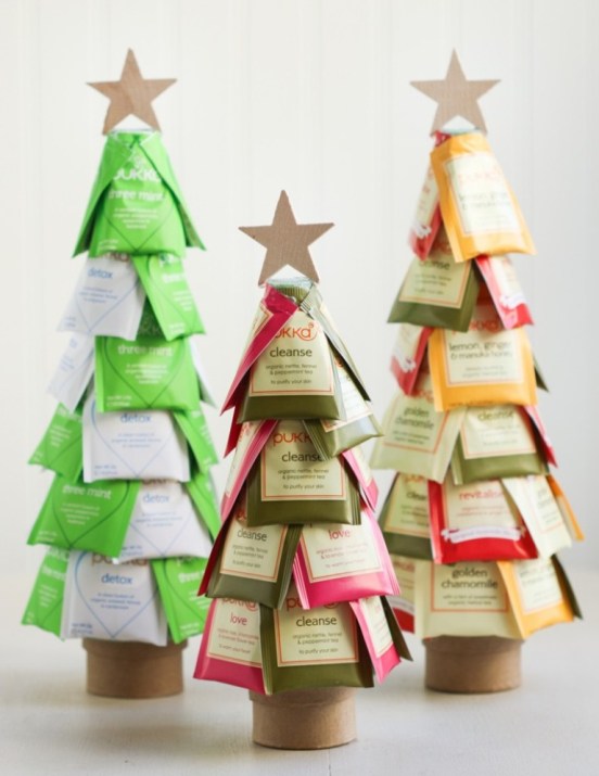 Handmade Christmas Tea Trees Ideas For Adults.