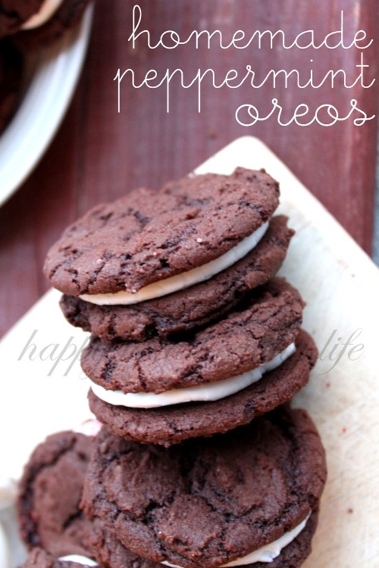 Homemade Peppermint Oreos by Healthy Food Healthy Life