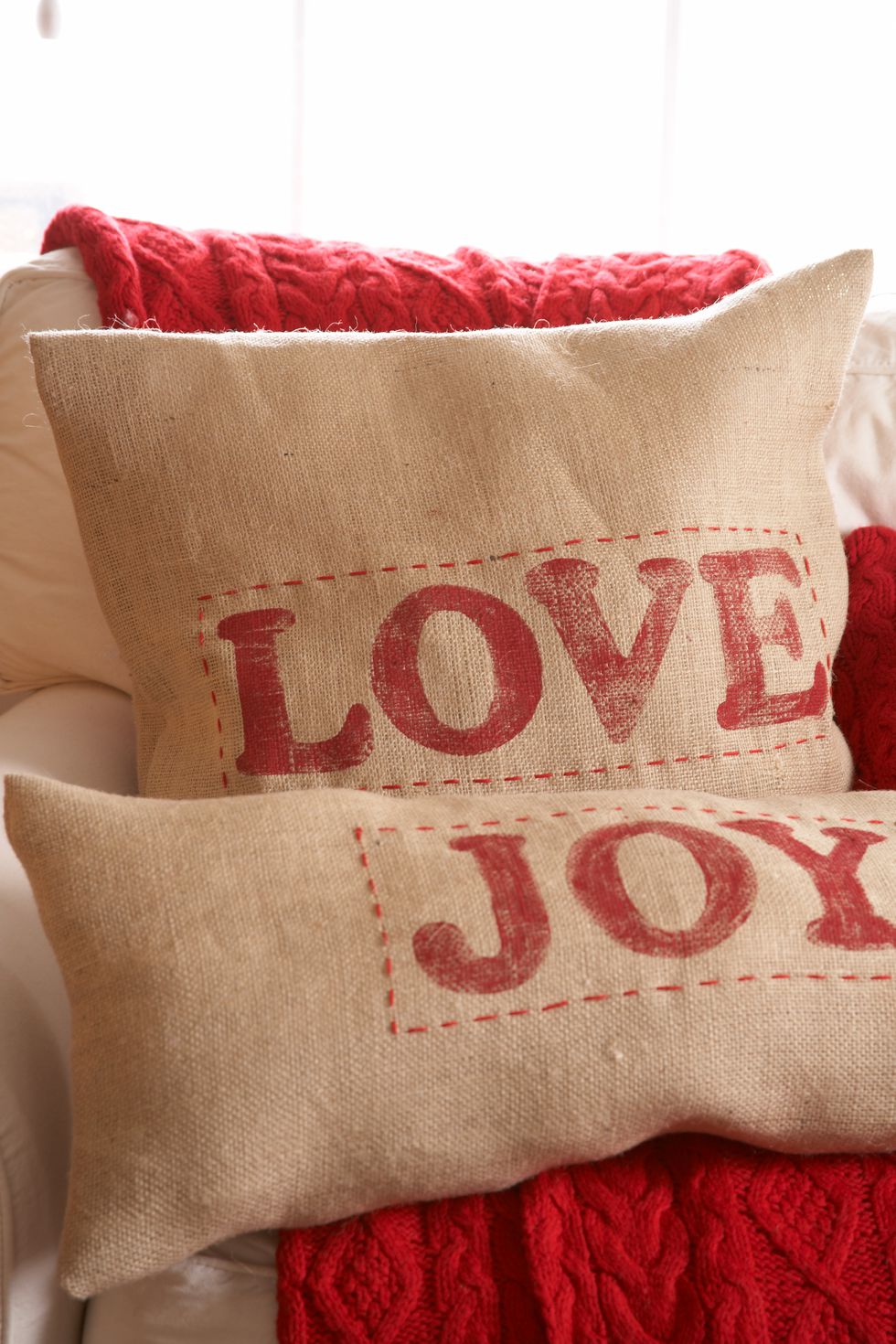 Joy and Love Pillow Covers