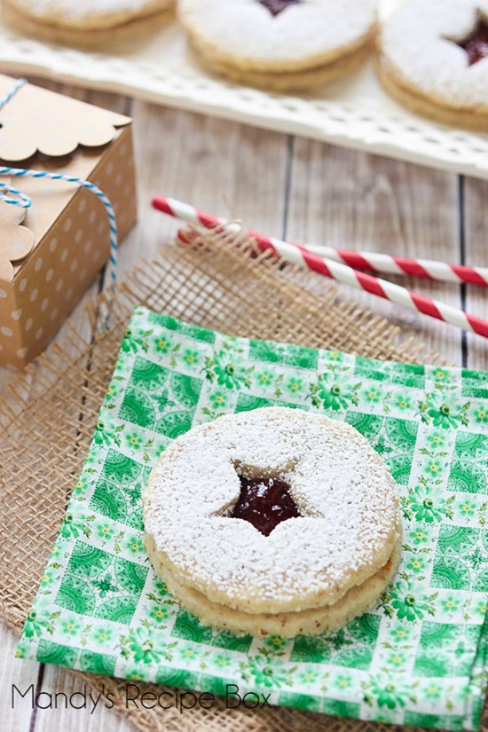 Linzer Cookies by Mandy’s Recipe Box