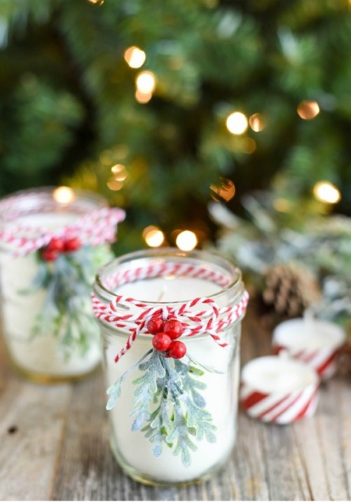 Make awesome Peppermint Candles and give it as a Christmas Gifts.