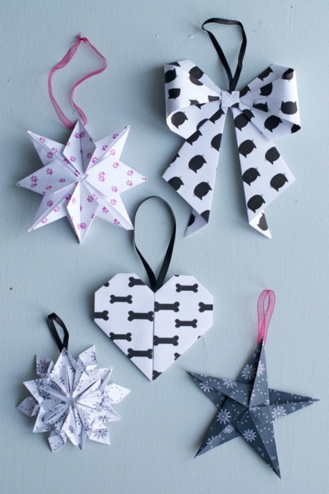 Make some Origami Ornaments design