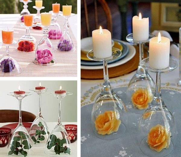 Original centerpieces that can be suitable for all occasions.