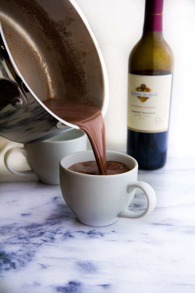 Red Wine Hot Chocolate