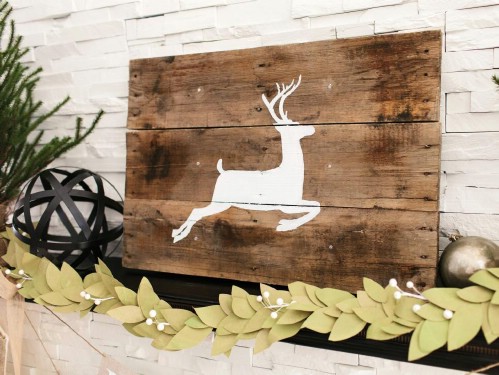 Rustic Reindeer Artwork