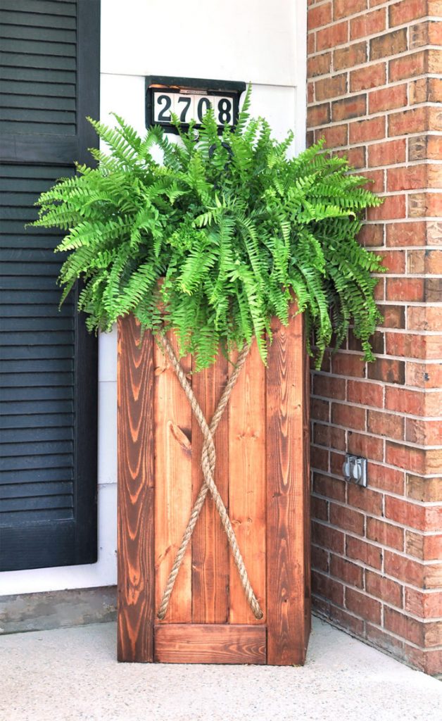 High-length Planter Box - Plant Stands Ideas