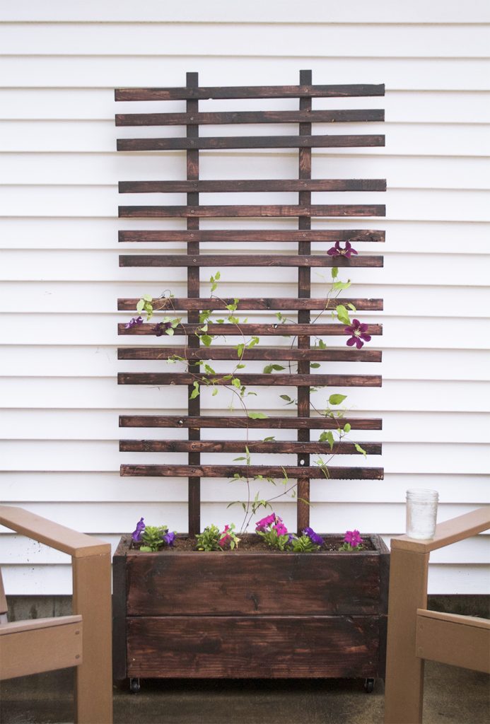 Trellis Planter Box - Plant Stands Ideas