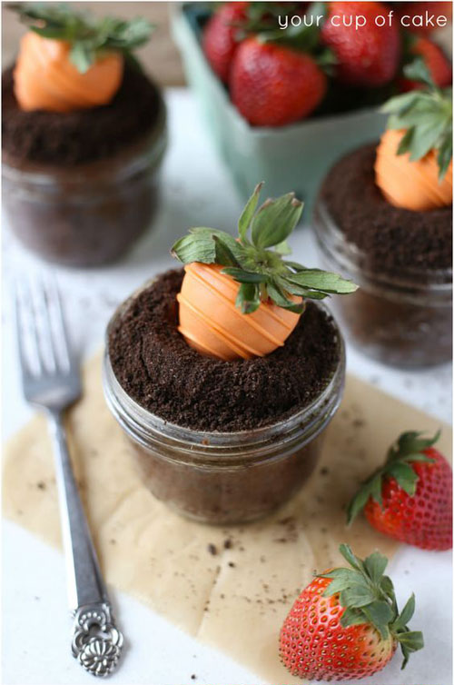 Amazing Garden Carrot Cupcakes.