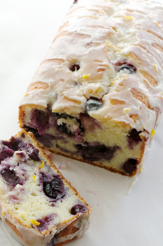 Blueberry Lemon Yogurt Cake.