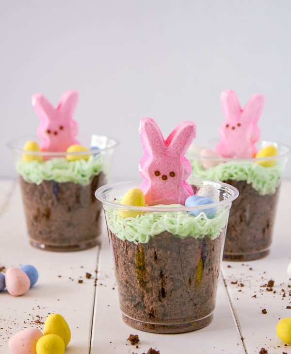 Bunny Dirt Cups.